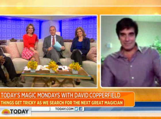 David Copperfield, Today Show David Copperfield, Today Show